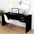Mesa De Escritório Escrivaninha Com Gaveteiro 1.60x60 Tampo 3