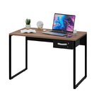 Mesa De Escritório Escrivaninha Industrial 1 Gaveta 100cm Nog