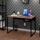 Mesa De Escritório Escrivaninha Industrial 1 Gaveta 100cm Nog
