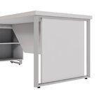 Mesa De Escritório Executiva Com Armário Lateral E Caixa De T