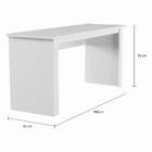 Mesa De Escritório Hill Branca