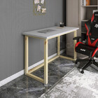 Mesa De Escritório Industrial Com Branca Pinus