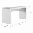 Mesa De Escritório Jones Branca