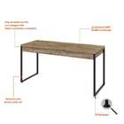 Mesa De Escritório Kuadra 2 Gv Carvalho 150 Cm