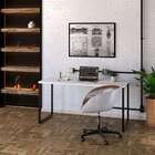 Mesa De Escritório Kuadra I Branca 150 Cm