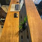 Mesa De Escritório Madeira Maciça 1,00 X 0,70 X 0,75 M