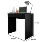 Mesa De Escritório Mesa De Computador Escrivaninha Madri Preto