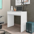 Mesa De Escritório Mia A03 Com Gaveta - Amarena Móveis - Bran