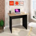 Mesa De Escritório New City I Calvi E Preta 90 Cm