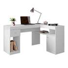 Mesa De Escritório Nilo 1 Pt 1 Gv Branca