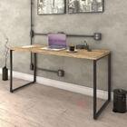 Mesa De Escritório Office 150cm Carvalho