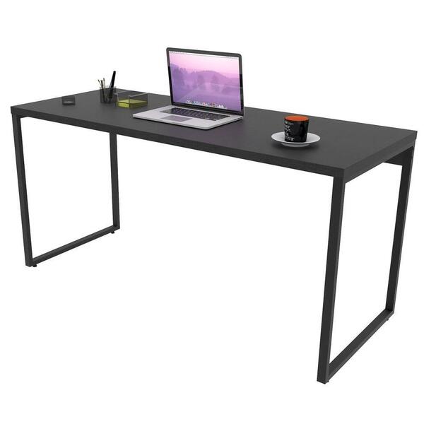 Mesa De Escritório Office 150cm Preto Onix