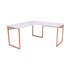 Mesa De Escritório Office Estilo Industrial De Canto Inspire