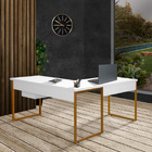 Mesa De Escritório Office Industrial De Canto 150 X 150 Cm Co