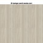 Mesa De Escritório Pé Tubular Pe25 Em Mdp 90 X 45 Cm Cor Nogu