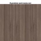 Mesa De Escritório Pé Tubular Pe40 Em Mdp 134 X 60 Cm Cor Wal