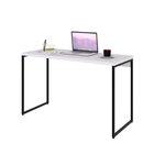Mesa De Escritório Studio 120cm Industrial Branco Chess Branc