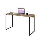 Mesa De Escritório Studio 120cm Industrial Carvalho E Preto C