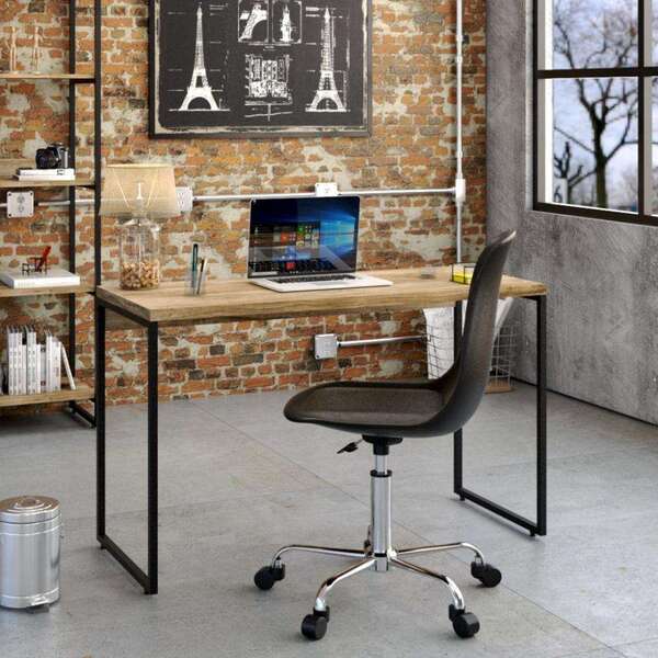 Mesa De Escritório Studio Carvalho 120 Cm