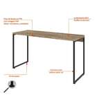 Mesa De Escritório Studio Carvalho 135 Cm