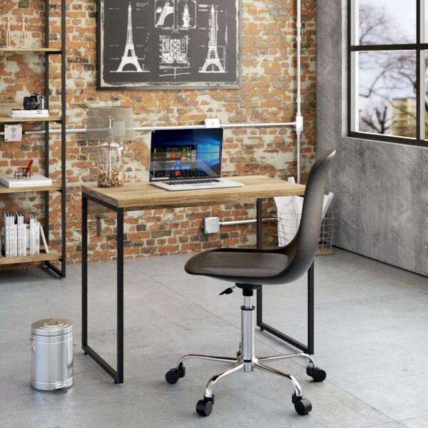 Mesa De Escritório Studio Carvalho 90 Cm