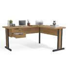 Mesa De Escritório Versátil Marrom