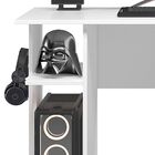 Mesa De Escritório York Q01 - Ébano Rústico