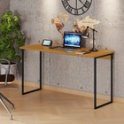 Mesa De Estudo Mega Tampo Em Mdf E Estrutura Metálica Off