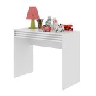 Mesa De Estudos Infantil 90x74, Apollo 1 Gaveta 90cm Branco B