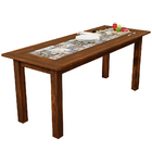 Mesa De Jantar 06 Lugares Retangular 160 Cm Madeira Maciça Rú