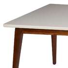 Mesa De Jantar 1,20 Cacau & Branco Novita