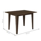 Mesa De Jantar 120cm 4 Lugares Moscou Carvalho