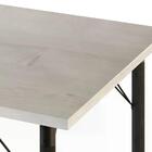 Mesa De Jantar 120x80cm Pes De Madeira Madri Avela Pes Preto