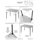 Mesa De Jantar 120x80cm Pes De Madeira Madri Preto Pes Preto