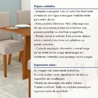 Mesa De Jantar 120x80cm Tampo Mdf No Glass Celebrare Frassino