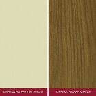 Mesa De Jantar 130x130cm Tampo Vidro/mdf Canto Arredondado Al