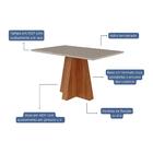 Mesa De Jantar 130x80cm Patricia Cimol