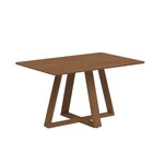 Mesa De Jantar 135cm Retangular Sem Vidro Avena Canella