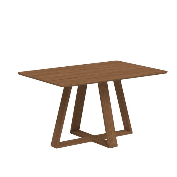 Mesa De Jantar 135cm Retangular Sem Vidro Avena Canella