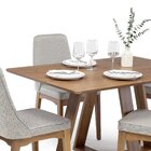 Mesa De Jantar 135cm Retangular Sem Vidro Avena Canella