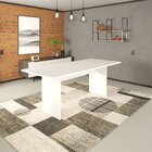 Mesa De Jantar 135cmx80xcm74cm 2,5cm Branco