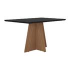 Mesa De Jantar 136 Cm Denver Multimóveis Ex2001 Madeirada/pre