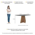 Mesa De Jantar 136 Cm Marselha Multimóveis Ex2005 Madeirada/g