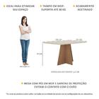 Mesa De Jantar 136 Cm Marselha Multimóveis Ex2005 Madeirada/o