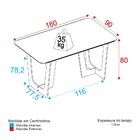 Mesa De Jantar 160cm Multimóveis Cr50049
