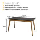 Mesa De Jantar 160cm Multimóveis Cr50053
