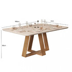 Mesa De Jantar 160cm Tampo Curvo Celeste Dj Móveis