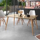 Mesa De Jantar 160cmx90cm 6 Lugares 050359 Dcasa