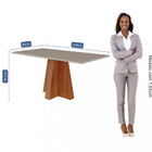 Mesa De Jantar 160x80cm Patricia Cimol