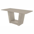Mesa De Jantar 170x90cm Tampo Mdf Apogeu   Off White